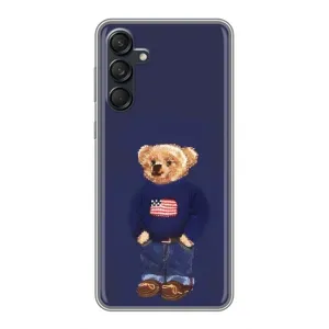 Чехлы Мишка Тедди для Самсунг Галакси М55 5Джи (Мишка USA)