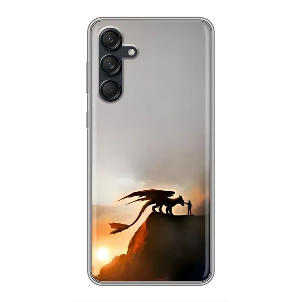Чехол с рисунком «Мультиик Беззубик» для Samsung Galaxy M55 5G Чехол с рисунком «Мультиик Беззубик» для Samsung Galaxy M55 5G