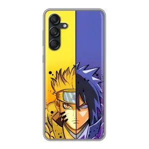 Купить Чехлы на телефон с принтом Anime для Samsung Galaxy M55 5G (Naruto Vs Sasuke)
