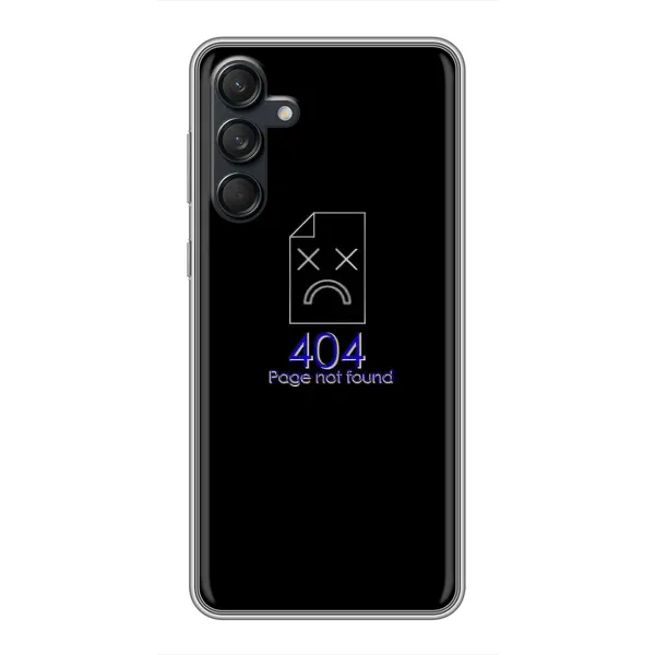 Чехол с рисунком «Ошибка 404» для Samsung Galaxy M55 5G Чехол с рисунком «Ошибка 404» для Samsung Galaxy M55 5G