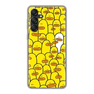 Силиконовый бампер с картинкой животных для Samsung Galaxy M55 5G (Особенный)