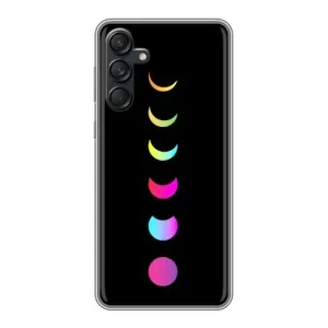 Чехол (ТПУ) с планетами на Samsung Galaxy M55 5G (Полнолуние)