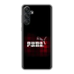 Чехол с Брендами одежды на Самсунг Галакси М55 5Джи (PUMA стиль)