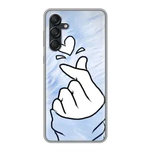 Чехлы (Знак сердечка) на Samsung Galaxy M55 5G (Сердечка знак)