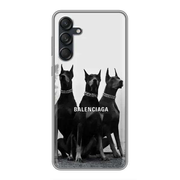 Чехол с рисунком «Три добермана» для Samsung Galaxy M55 5G Чехол с рисунком «Три добермана» для Samsung Galaxy M55 5G