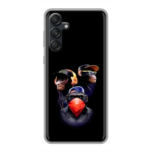 Чехол с рисунком «Три обезьяны» для Samsung Galaxy M55 5G Чехол с рисунком «Три обезьяны» для Samsung Galaxy M55 5G