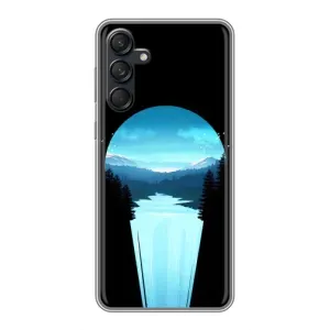 Літній Чохол на Samsung Galaxy M55 5G (Синій Водоспад)