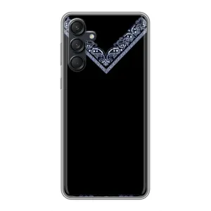 Силиконовый Чехол на Samsung Galaxy M55 5G (Воротник вышиванки)
