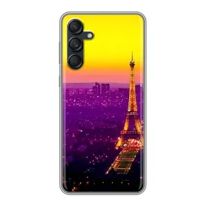 Чохол Ейфелева Вежа на Samsung Galaxy M55 5G (Яскрава башня)