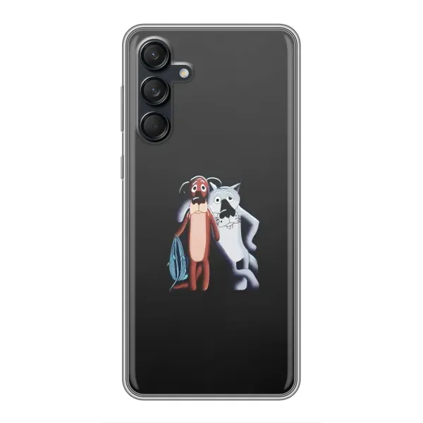 Чехол с рисунком «Шо, опять» для Samsung Galaxy M55 5G