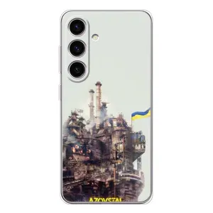 Чехлы на военную тематику для Samsung Galaxy M56 (Азовсталь)