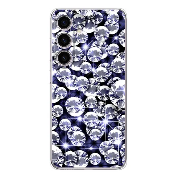 Чехол с рисунком «Бриллианты» для Samsung Galaxy M56