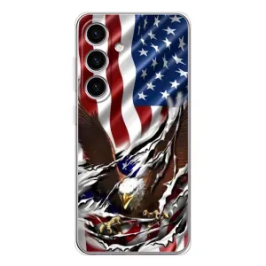 Чехол Флаг USA для Samsung Galaxy M56 (Флаг USA)