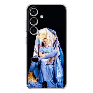 Чохли з принтом на Samsung Galaxy M56 Футболіст (футболіст Холанн)