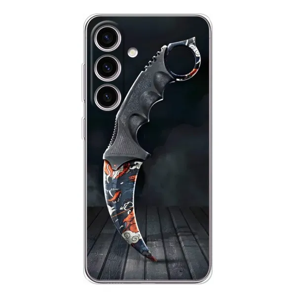 Чехол с рисунком «Кинжал КС ГО» для Samsung Galaxy M56 Чехол с рисунком «Кинжал КС ГО» для Samsung Galaxy M56