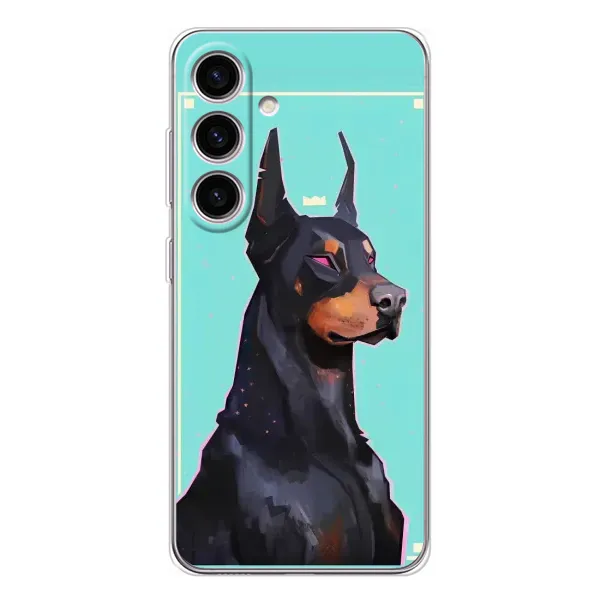 Чехол с рисунком «Король доберман» для Samsung Galaxy M56 Чехол с рисунком «Король доберман» для Samsung Galaxy M56