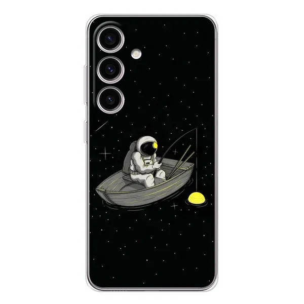 Чехол с рисунком «Космонавт на рыбалке» для Samsung Galaxy M56 Чехол с рисунком «Космонавт на рыбалке» для Samsung Galaxy M56
