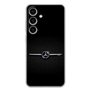 Силиконовый бампер с картинкой машины на Samsung Galaxy M56 (Mercedes)