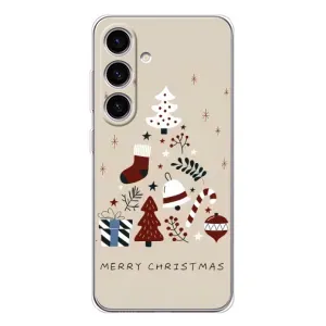 Чехол Санта Клаус для Samsung Galaxy M56 (Merry Christmas)