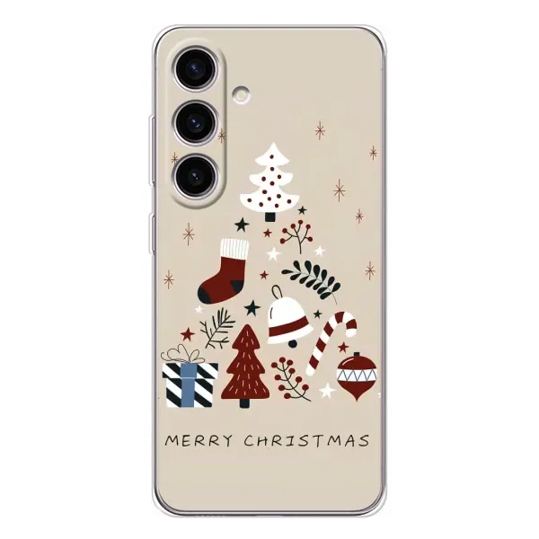 Чехол с рисунком «Merry Christmas» для Samsung Galaxy M56