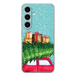 Чехол Новогодняя Елка на Samsung Galaxy M56 (Новогодние подарки)