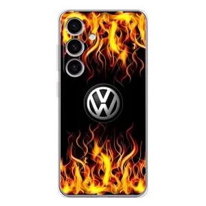 Чохол "Фольксваген" для Samsung Galaxy M56 (Вогняний Лого)