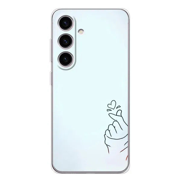 Чехол с рисунком «Сердце на голубом» для Samsung Galaxy M56 Чехол с рисунком «Сердце на голубом» для Samsung Galaxy M56