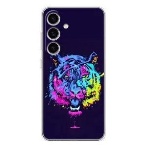 Силіконовий бампер з картинкою звірів для Samsung Galaxy M56 (Тигр-Арт)
