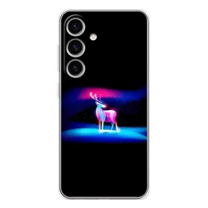 Силіконовий бампер з картинкою звірів для Samsung Galaxy M56 (Яскравий олень)