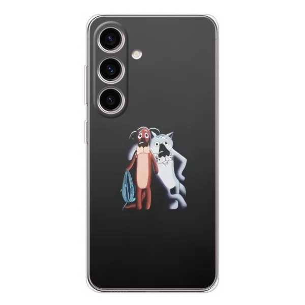 Чехол с рисунком «Шо, опять» для Samsung Galaxy M56