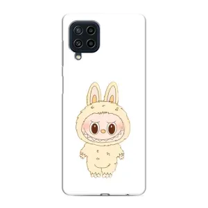 Чехол с принтом Лабубу для Samsung Galaxy M62 (Бежевый Лабубу)