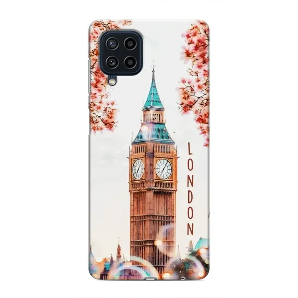 Чехол с рисунком «Часы Лондон» для Samsung Galaxy M62