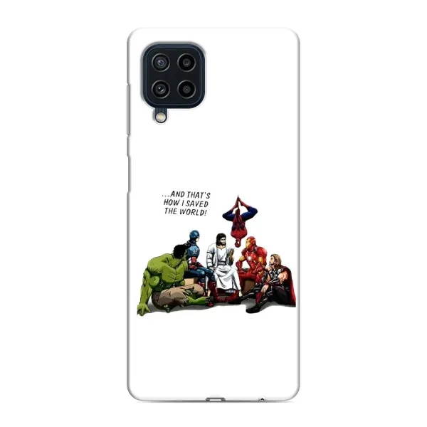 Чехол с рисунком «Иисус супергерой» для Samsung Galaxy M62 Чехол с рисунком «Иисус супергерой» для Samsung Galaxy M62