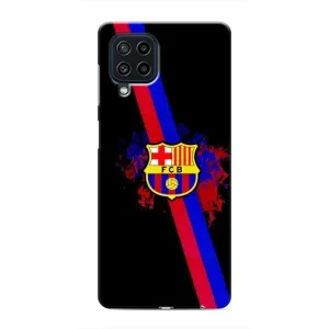 Чехол для Samsung Galaxy M62 (Барселона) (Лого Барсы)