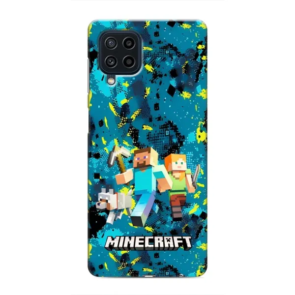 Чехол с рисунком «Майнкрафт» для Samsung Galaxy M62 Чехол с рисунком «Майнкрафт» для Samsung Galaxy M62