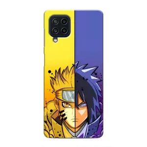 Купить Чехлы на телефон с принтом Anime для Samsung Galaxy M62 (Naruto Vs Sasuke)