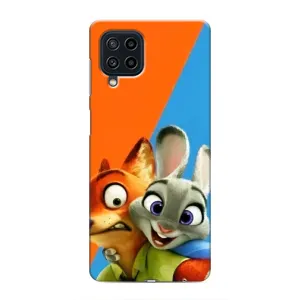 Чехлы ЗВЕРОПОЛИС для Samsung Galaxy M62 (Ник и Хопс)