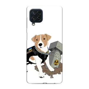 Чехол с принтом Собаки Патрон для Samsung Galaxy M62 (Пёс Патрон с ракетой)