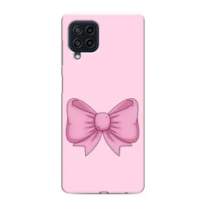 Чохол банти для Samsung Galaxy M62 (Рожевий бантик)