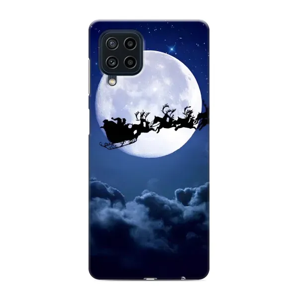 Чехол с рисунком «Санта - луна» для Samsung Galaxy M62 Чехол с рисунком «Санта - луна» для Samsung Galaxy M62