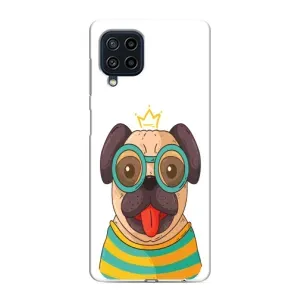 Бампер для Samsung Galaxy M62 с картинкой "Песики" (Собака Король)