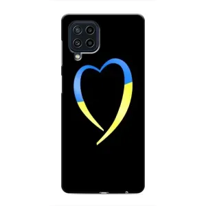 Силиконовый Чехол на Samsung Galaxy M62 (Я-Украина) (Украинское сердце)