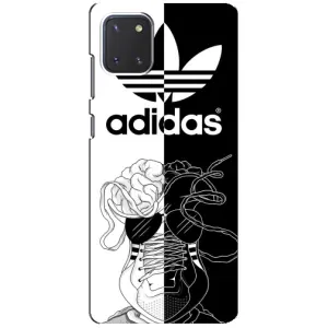 Чехол в стиле "Адидас" для Самсунг Нот 10 Лайт (Adidas шнурки)
