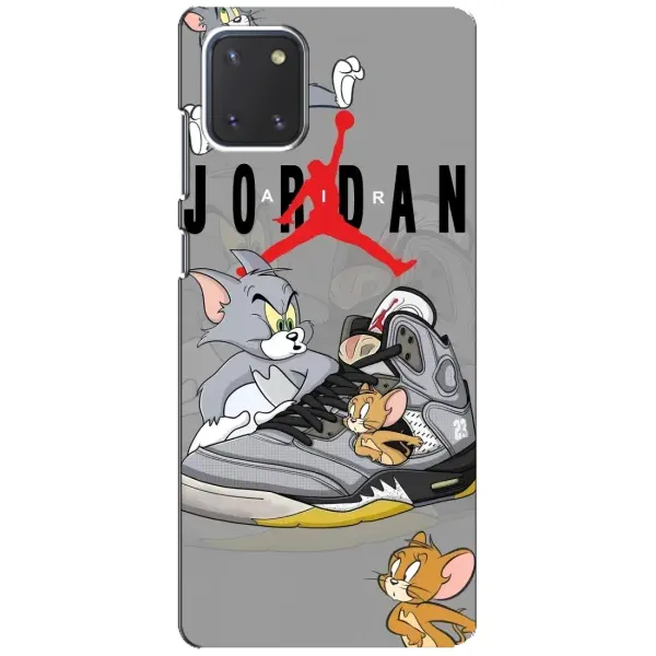Чехол с рисунком «Air Jordan» для Samsung Galaxy Note 10 Lite Чехол с рисунком «Air Jordan» для Samsung Galaxy Note 10 Lite