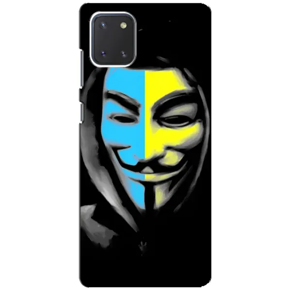 Чехол с рисунком «Анонимус патриот» для Samsung Galaxy Note 10 Lite Чехол с рисунком «Анонимус патриот» для Samsung Galaxy Note 10 Lite