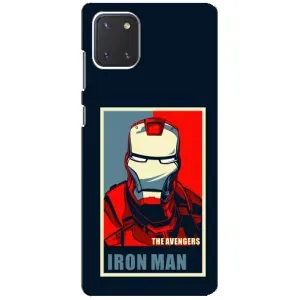 Чехол Супергерой Железный человек на Samsung Galaxy Note 10 Lite (Art Iron man)