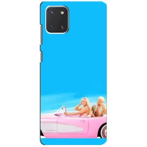 Силиконовый Чехол Барби Фильм на Samsung Galaxy Note 10 Lite (Барби и Кен)