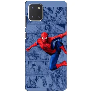 Силиконовый Чехол для Samsung Galaxy Note 10 Lite (Человек Паук)