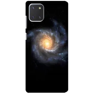 Чохли КОСМОС на Samsung Galaxy Note 10 Lite (Чорна дира)