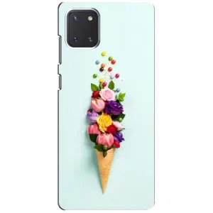 Чохли з тематикою "КВІТИ" на Samsung Galaxy Note 10 Lite (Квітка-морозиво)